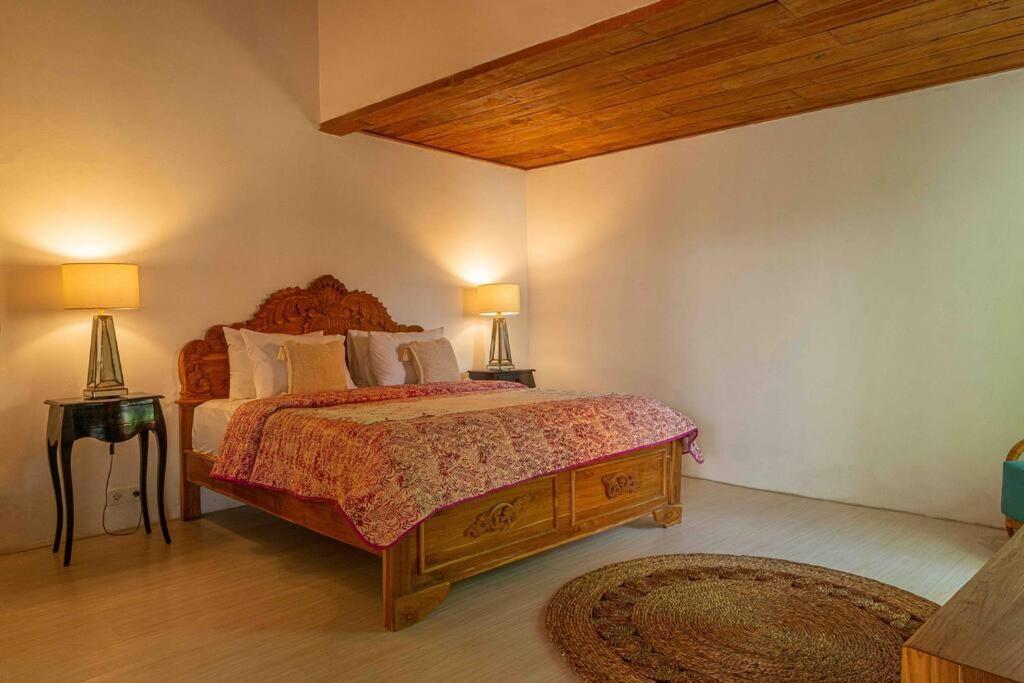 Berawa Canggu Stylish Joglo 3 Bedrooms Private Villa With Private Pool Exterior foto