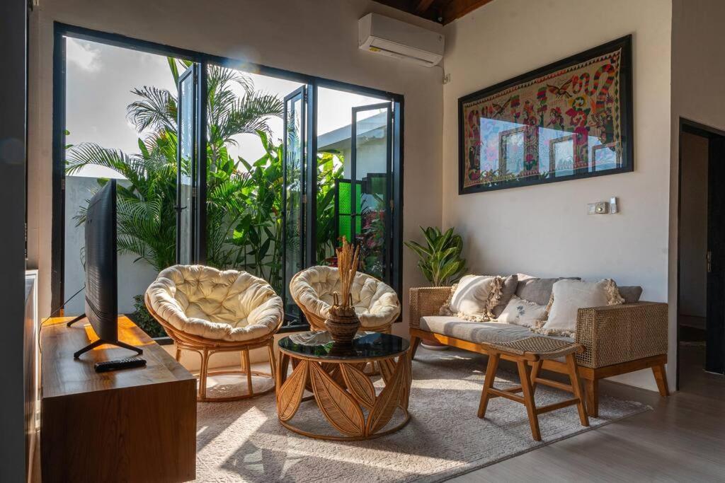 Berawa Canggu Stylish Joglo 3 Bedrooms Private Villa With Private Pool Exterior foto