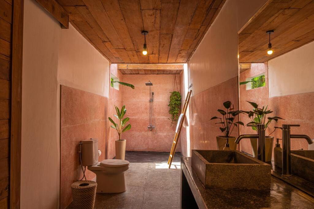 Berawa Canggu Stylish Joglo 3 Bedrooms Private Villa With Private Pool Exterior foto